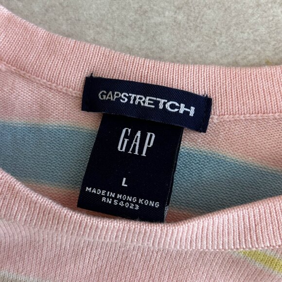 Vintage Y2K GAP 04 Striped Sweatshirt ASO Cho Chang - Picture 7 of 10